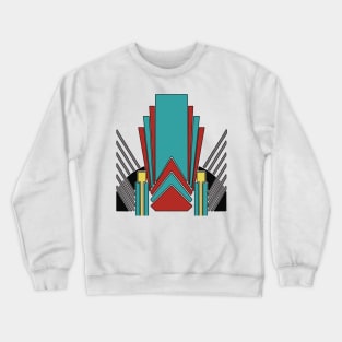 Art Deco Design Crewneck Sweatshirt